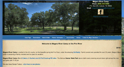 Desktop Screenshot of magersrivercamp.com